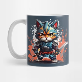 Samurai Cat Mug